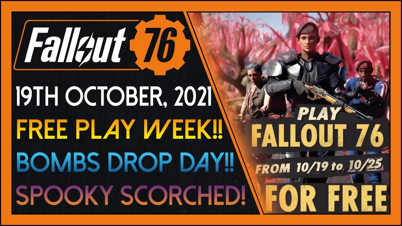Fallout 76: Daily News! [19th October, 2021] - UPDATE 31! Spooky Scorched is live! 
