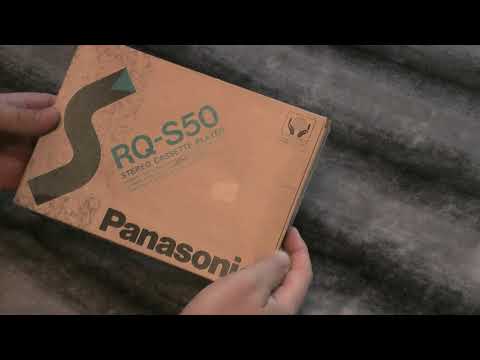 Panasonic RQ-S50 demo (unboxing and review) - YouTube