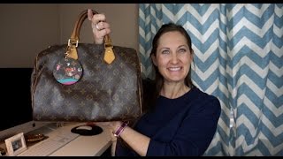 Whats in my Bag Feat.  Louis Vuitton Speedy 30 screenshot 4
