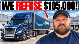 American Truckers Are REFUSING $105,000 Amazon Driving Jobs in 2026 - Here's Why