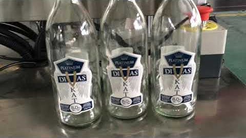 Video for small round bottle front and back sides