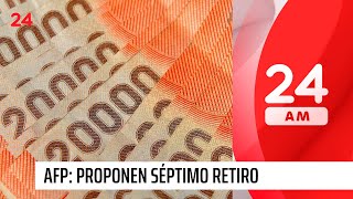 AFP: proponen retiro de 50% para comprar vivienda | 24 Horas TVN Chile