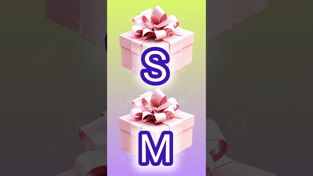 S Vs M 🎁🤯💥