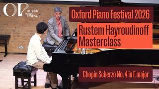 Rustem Hayroudinoff Masterclass with Raffaello Giannini | Oxford Piano Festival 2026 screenshot 5