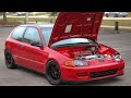 K20A Honda Civic EG Hatch Review! - 9K RPM MADNESS