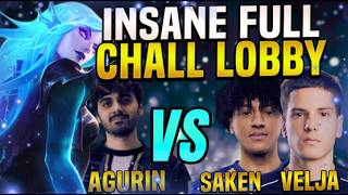 RAIKO , AGURIN , PENG  VS RAIDER , VEJLA,  SAKEN : INSANE CHALLENGER GAME