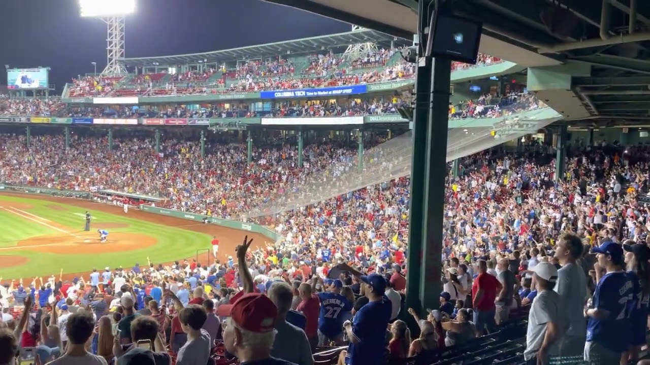 Sweet Caroline Fenway Park / Red Sox Game 8/25/2022 YouTube