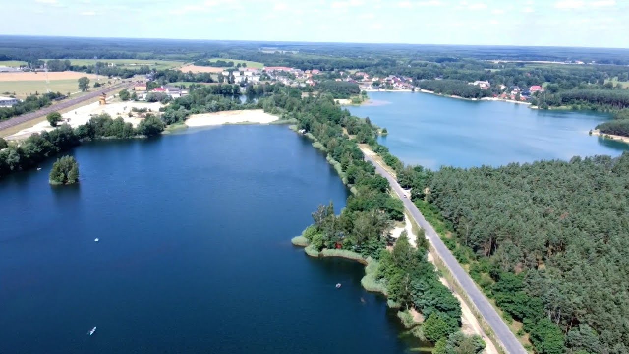 Rokitki, Dolny Śląsk - widok z drona