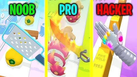 NOOB vs PRO vs HACKER In Perfect Slices!