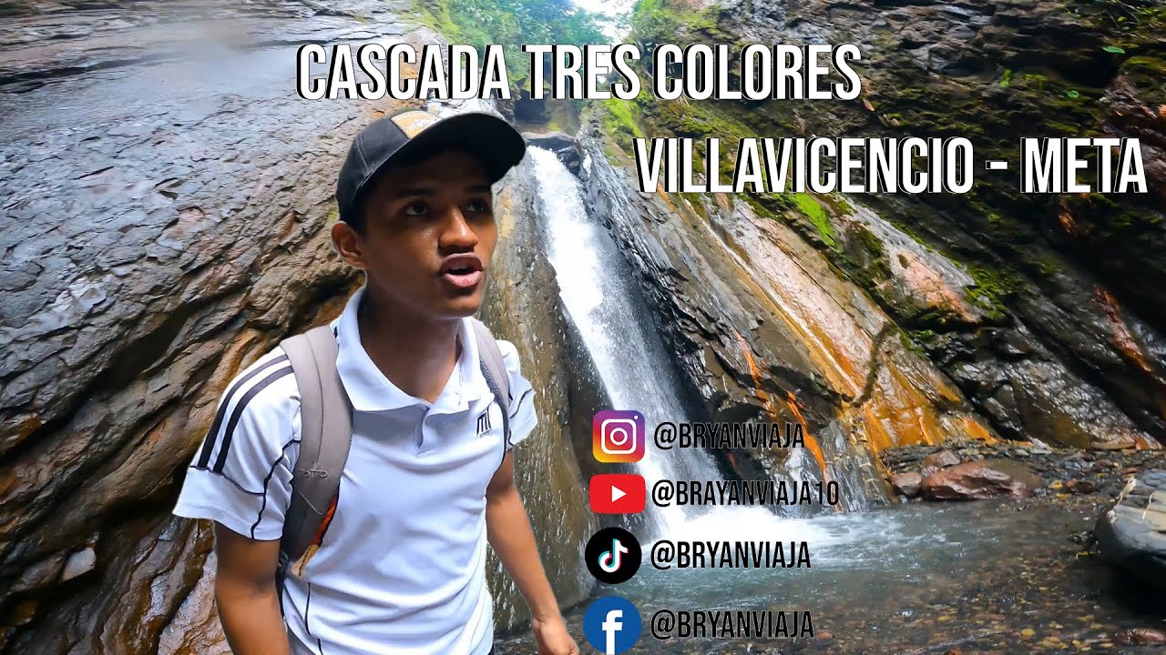 QUE HACER en VILLAVICENCIO - Fin de semana llanero / CASCADA TRES COLORES - Villavicencio / Meta