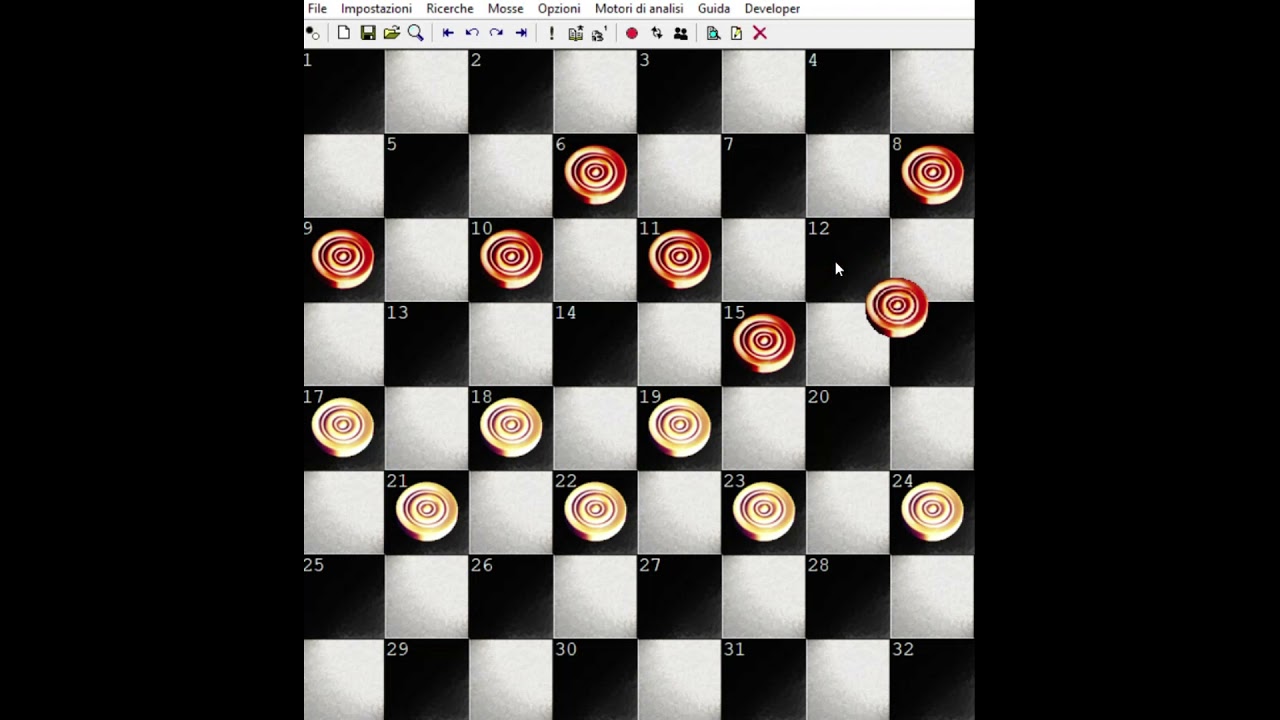 Partite commentate - Torneo provinciale Dama Bologna 2021