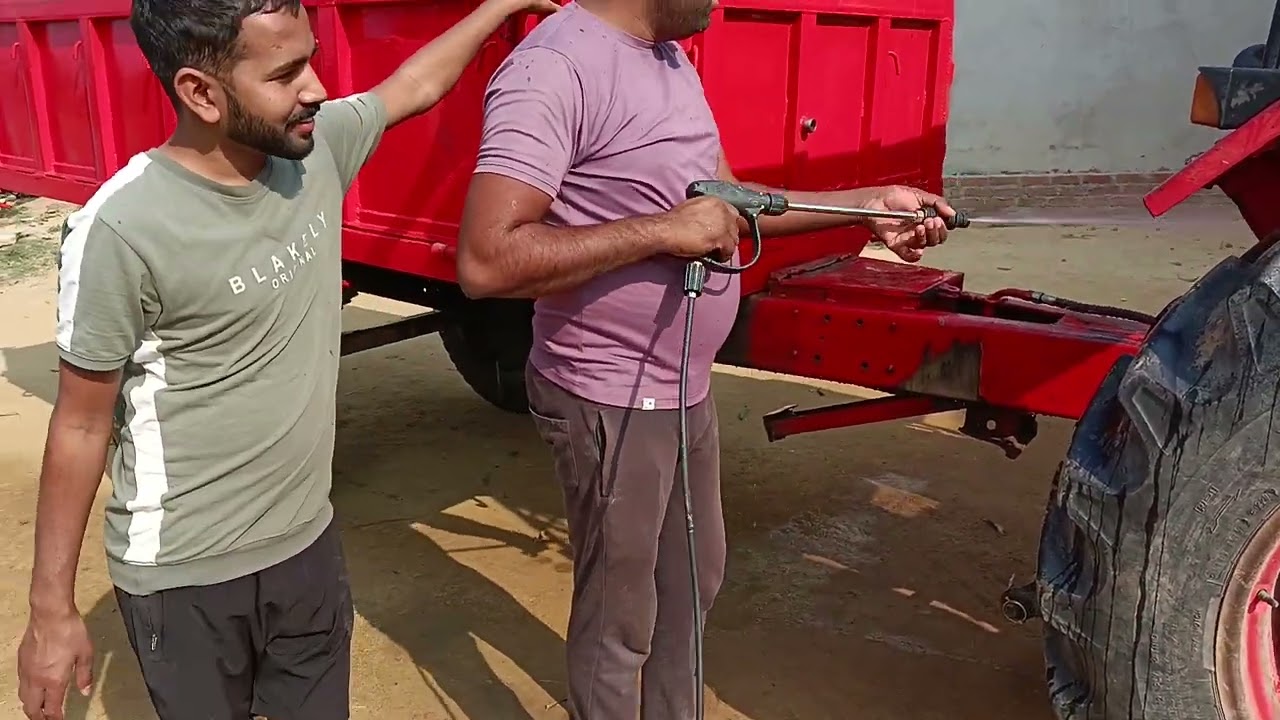 tractor 🚜 washing machine 🤯😯😯😯 tractor dhone ki mast machine 🤯💥😲 OMG 😳😳😳😳