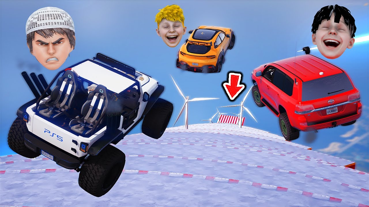 اقوى تحدي نزلة بالطريق الثلجي الخطير بين الاصحاب 😱🔥!!