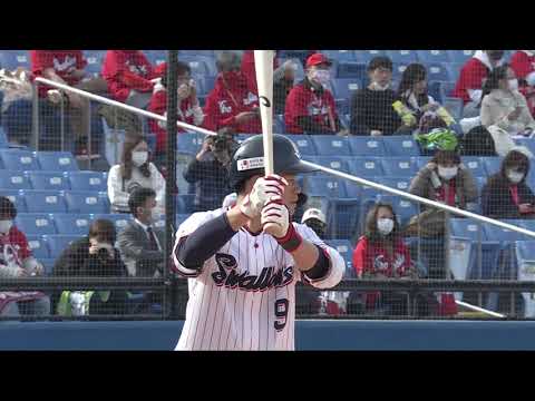 【オープン戦ハイライト動画】 3月17日（水）広島戦（神宮球場）