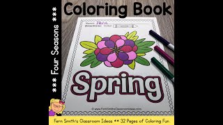Four Seasons Coloring Pages | Four Seasons Coloring Book Four Seasons Coloring Pages | Four Seasons Coloring Book