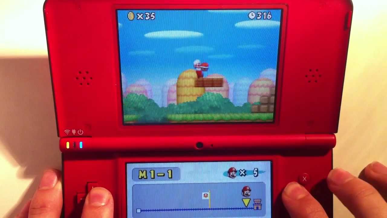 Jeux vidéo: Astuce pour Super Mario Bross sur Nintendo DS - Astuce Nintendo  DS - YouTube