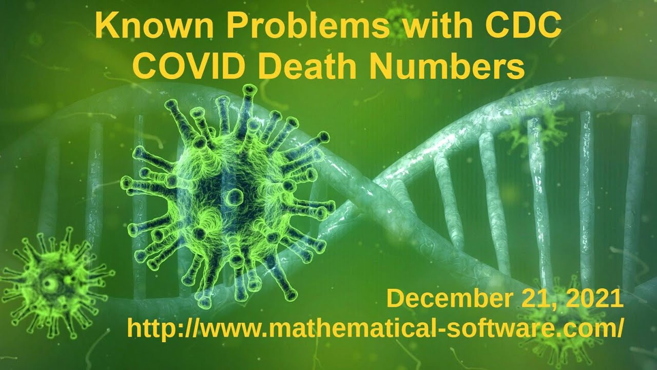 Known Problems with CDC COVID Death Numbers