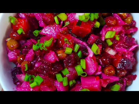 Винегрет классический, очень просто и вкусно!