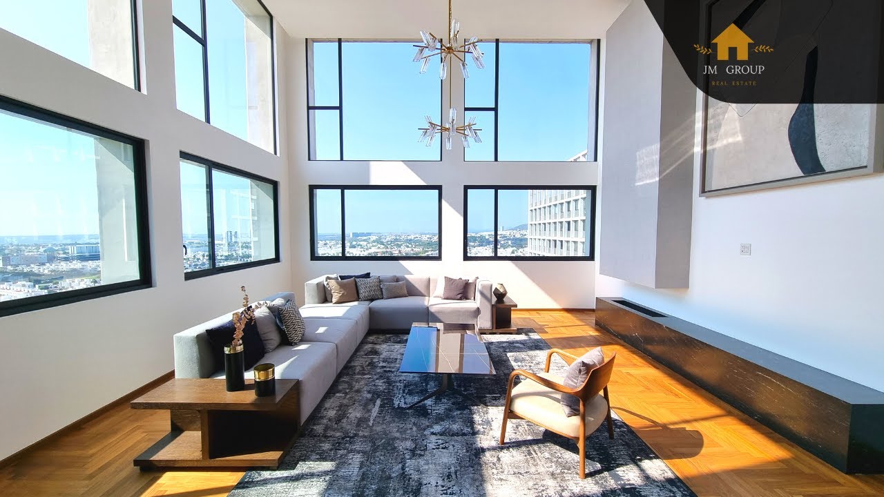 Departamento en venta 🏬  Penthouse Juriquilla📍Qro. $11,400,000 Amueblado