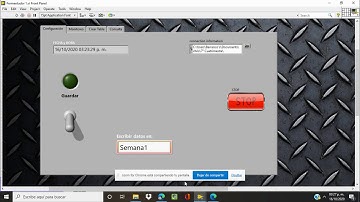 Proyecto de Aplicación de Base de Datos en  LabVIEW