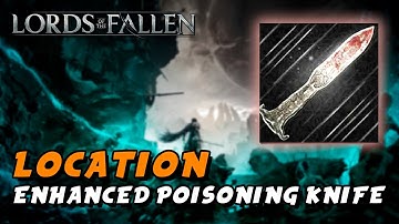 Lords Of The Fallen - Enhanced Poisoning Knife (Throwing Weapon STR B- AGI B+ / Poison Buildup)