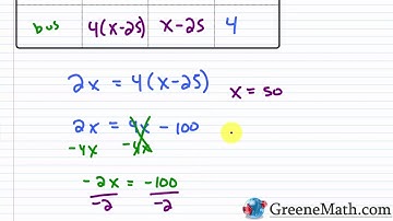 Motion Word Problems