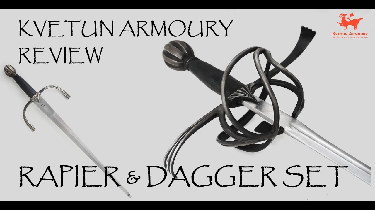 HEMA Fencing Rapier Review Kvetun Armoury YouTube