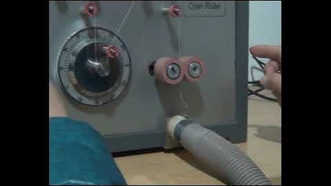 Opreation video of Yarn Friction Tester GT-A32