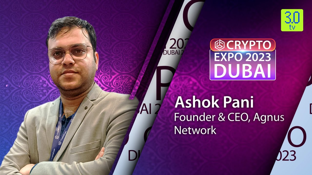 In Conversation With Ashok Pani | Day-2 | Crypto Expo Dubai-2023 | 3.0 TV