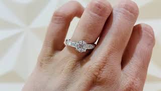 Video: Engagement ring SOLITAIRE WEDDING BAND