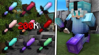 Midnight 16X Recolors Intel Edits 200K Pack By Looshy & Zuxt Mcpe Pvp Texture Pack
