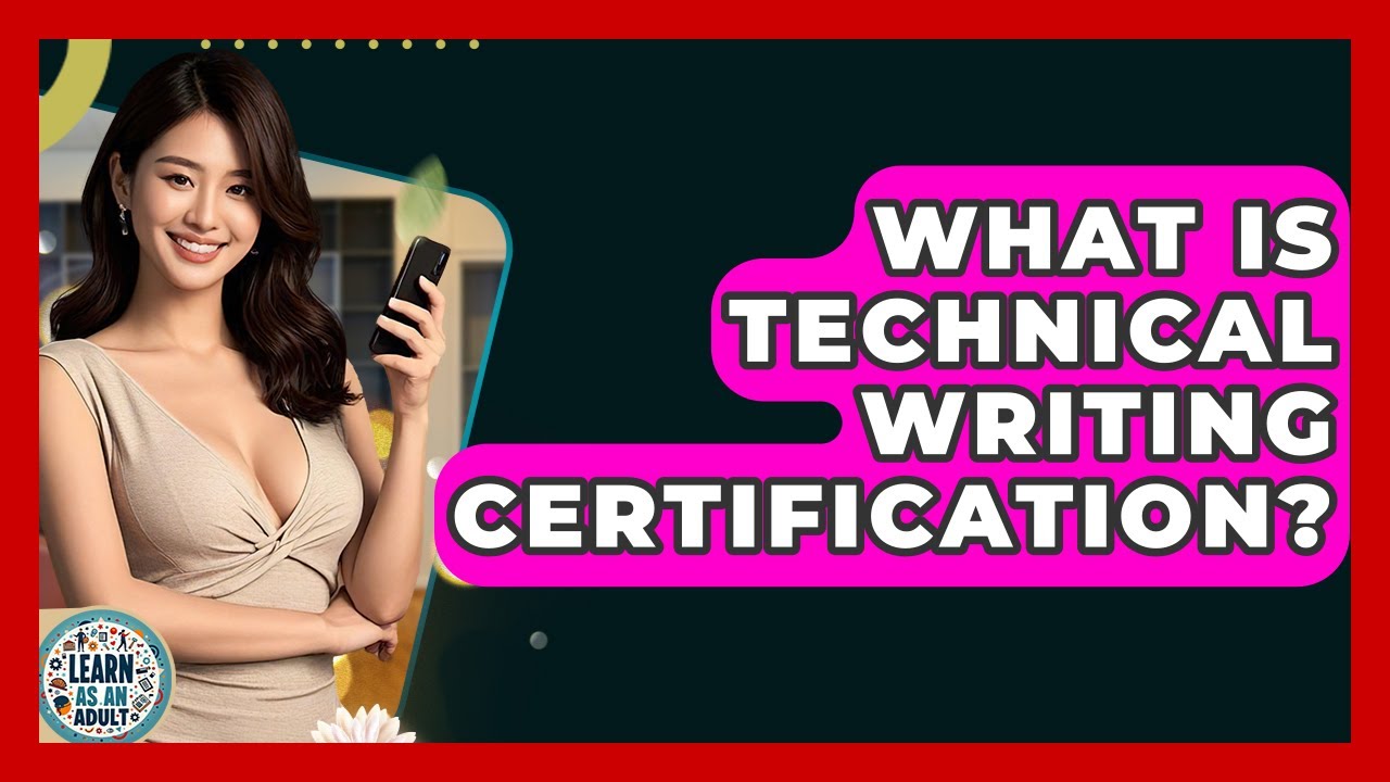 What Is Technical Writing Certification? - Learn As An Adult