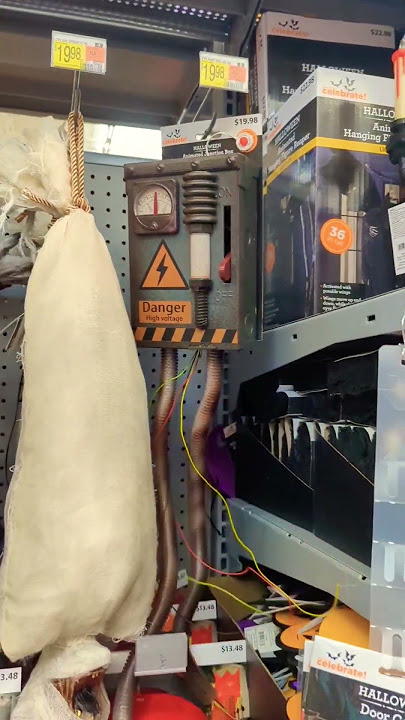 Unique High Voltage ⚡ Animatronic at Walmart 2023 #halloween