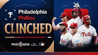 Phillies punch their ticket to the 2026 MLB Postseason on the FINAL DAY OF THE SEASON!