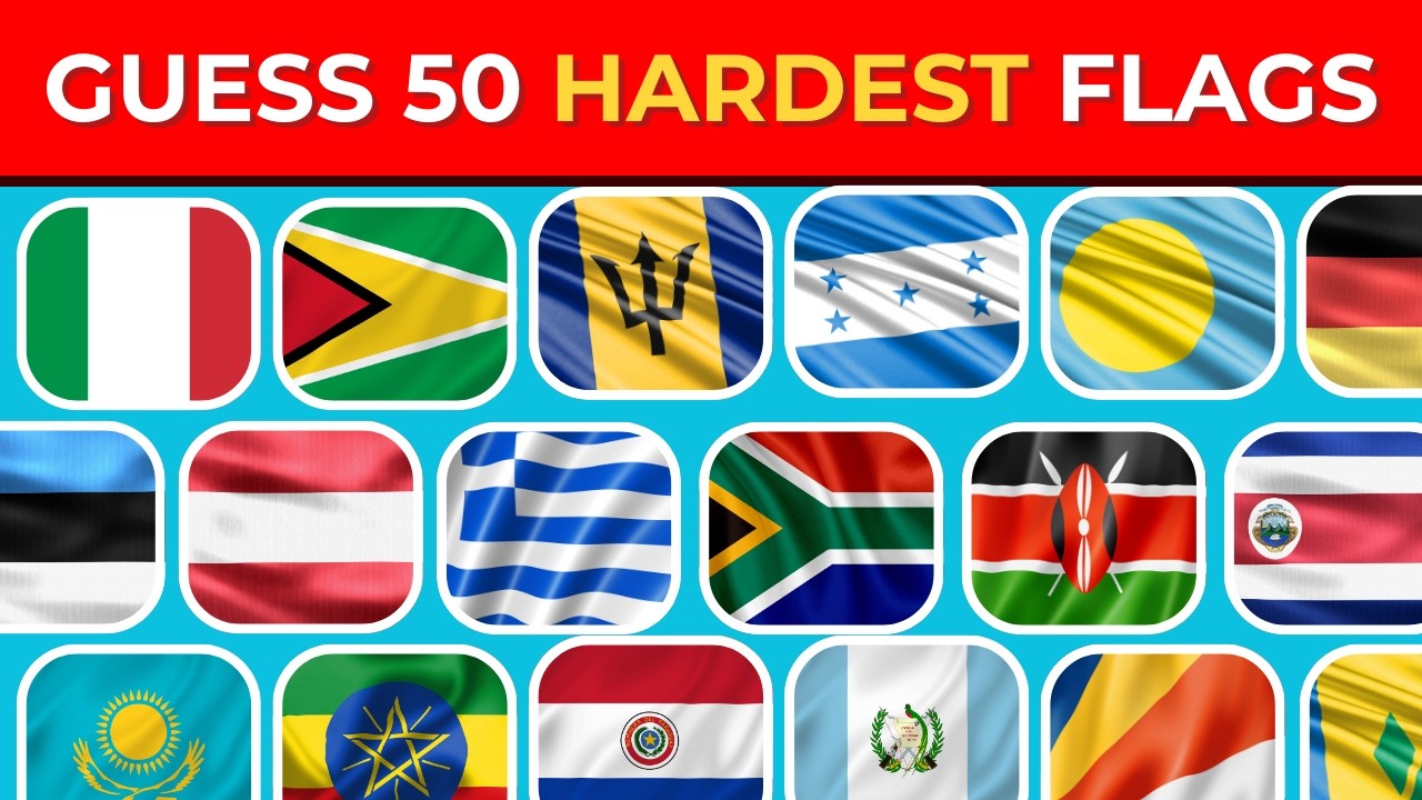 Угадай флаг🤔🤷‍♀️ | Самая сложная викторина по флагам
