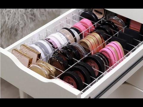 Ikea Alex Drawer Insert Divider For Your cosmetics! Sexy Makeup display by Doll Club Uk