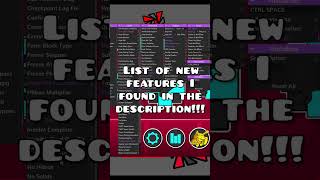 Mega Hacks v7. Got Updated!!!! New features!!! #shorts #geometrydash #gd