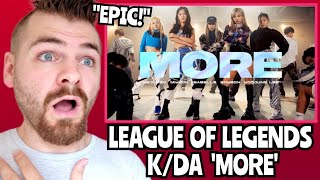 First Time Reacting to K/DA "MORE" | 1MILLION X K/DA | League of Legends OST | REACTION
