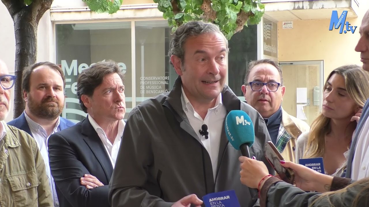 Maestrat Tv - Benicarló - Visita del Sindic del GPP a les Corts Nando Pastor