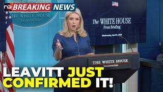 OMG! Leavitt Just Confirmed What Everyone Was Waiting For — The Briefing Room Went SILENT Details