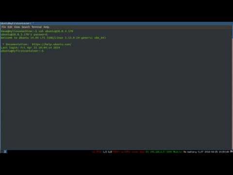 SSH on the Command Line -- 1: The Absolute Basics