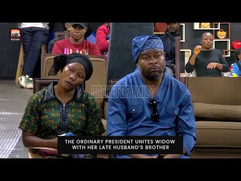 THE ORDINARY PRESIDENT UNITES WIDOW WITH HER LATE HUSBAND'S BROTHER PART 1