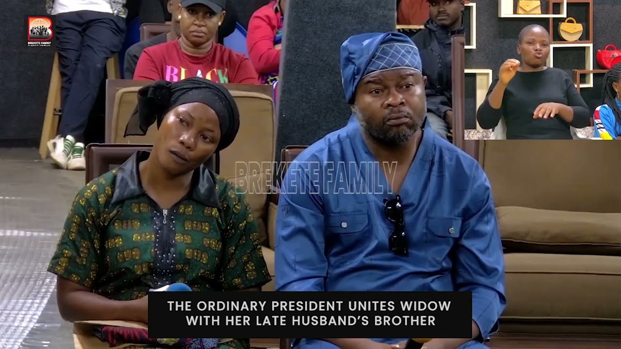 THE ORDINARY PRESIDENT UNITES WIDOW WITH HER LATE HUSBAND'S BROTHER PART 1