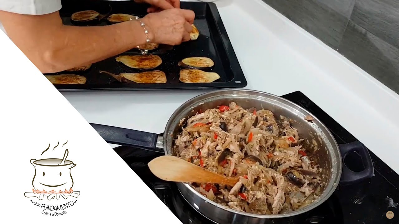 Como hacer, LASAÑA DE CONEJO DE CAMPO CON BERENJENAS - Casero y Sano, Con Fundamento.