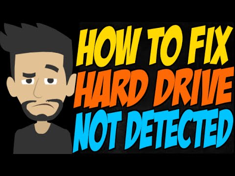 How to Fix Hard Drive Not Detected