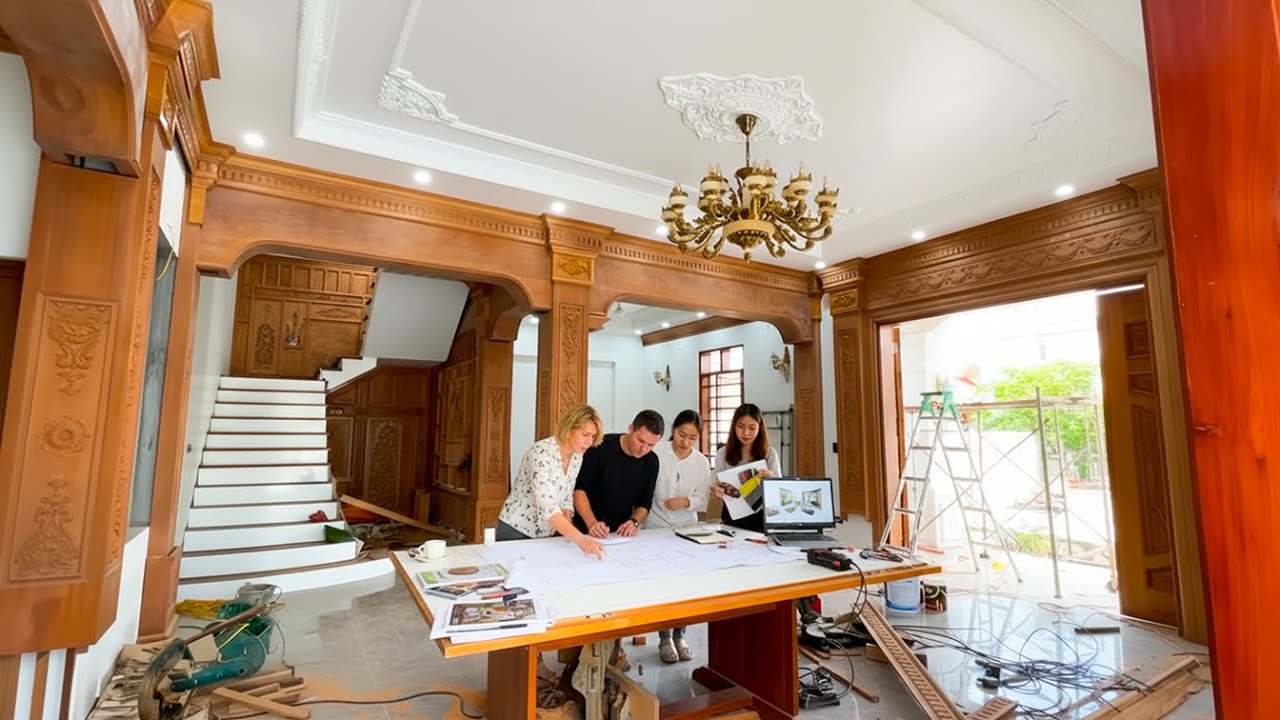 Mr Van Creates a Furniture Masterpiece with Stunning and Impressive Woodworking Craftsmanship