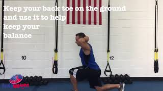 How to do alternating prisoner reverse lunge