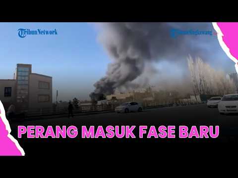 🔴TEHERAN DIGUNCANG SERANGAN BESAR! JET SILUMAN AS DAN ISRAEL BOMBARDIR IRAN