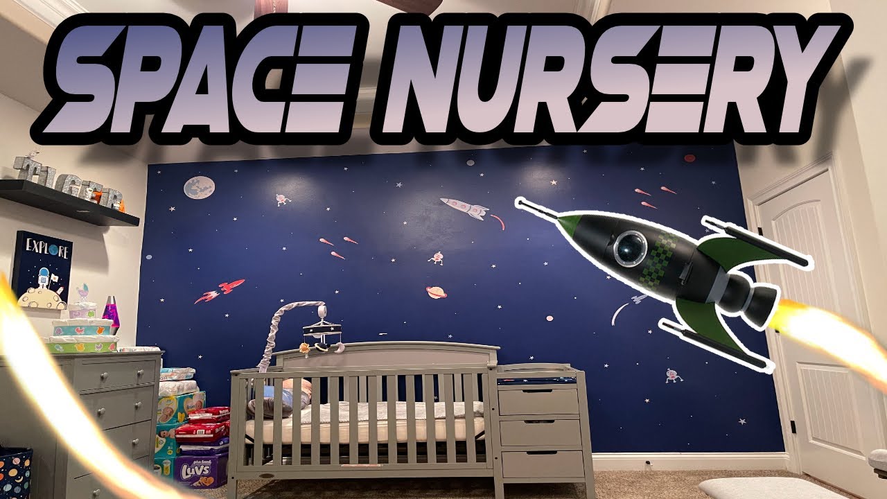 SPACE THEMED NURSERY | BABY BOY