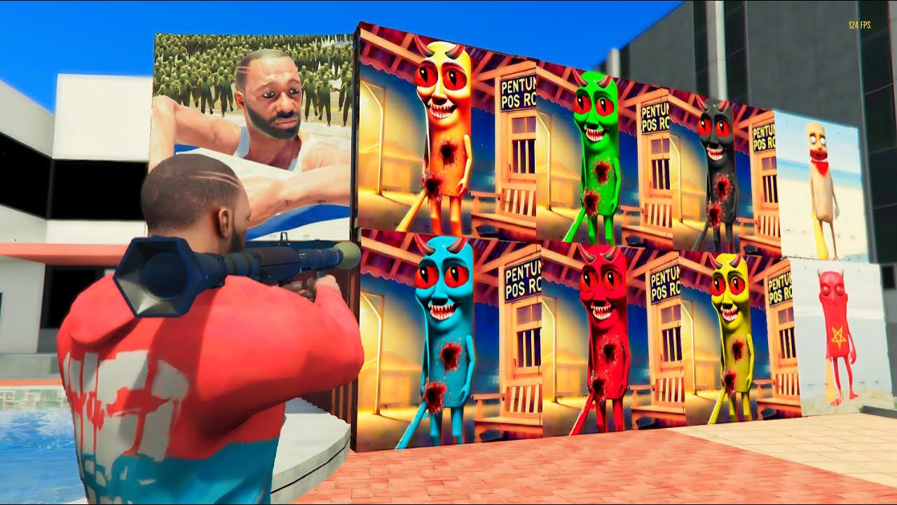 Franklin Open All ZOMBIE TUNG TUNG TUNG SAHUR (Mystery Container) in Indian Bike Driving 3d